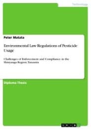 Cover von Effectiveness of environmental regulations and the quality of enforcement and compliance