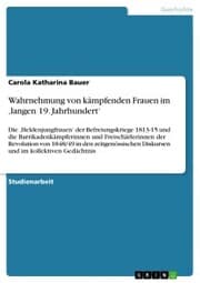 Cover von Wahrnehmung von kämpfenden Frauen im ¿langen 19. Jahrhundert'