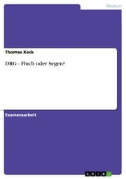 Cover von DRG - Fluch oder Segen?