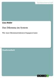 Cover von Das Dilemma im System