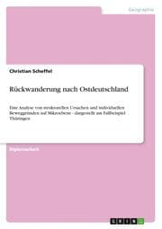 Cover von Rückwanderung nach Ostdeutschland