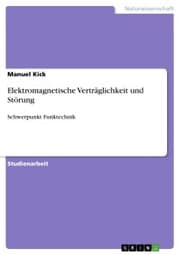 Cover von Elektromagnetische Verträglichkeit und Störung