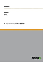 Cover von Das Schicksal von Schillers Schädel