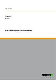 Cover von Das Schicksal von Schillers Schädel