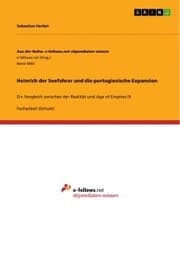 Cover von Heinrich der Seefahrer und die portugiesische Expansion