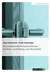 Cover von Kaufleute für Personaldienstleistungen