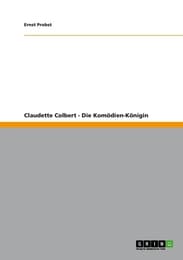 Cover von Claudette Colbert - Die Komödien-Königin