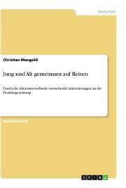 Cover von Jung und Alt gemeinsam auf Reisen