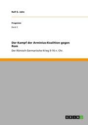 Cover von Der Kampf der Arminius-Koalition gegen Rom