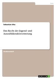 Cover von Das Recht der Jugend- und Auszubildendenvertretung