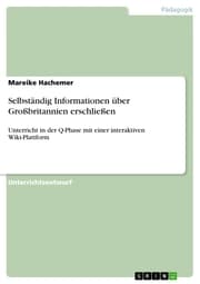 Cover von Selbständig Informationen über Großbritannien erschließen