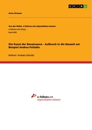 Cover von Die Kunst der Renaissance - Aufbruch in die Neuzeit am Beispiel Andrea Palladio