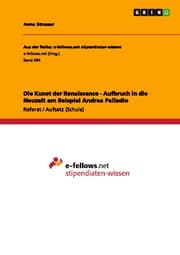 Cover von Die Kunst der Renaissance - Aufbruch in die Neuzeit am Beispiel Andrea Palladio
