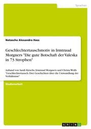 Cover von Geschlechtertauschmotiv in Irmtraud Morgners 'Die gute Botschaft der Valeska in 73 Strophen'