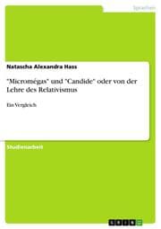 Cover von 'Micromégas' und 'Candide' oder von der Lehre des Relativismus
