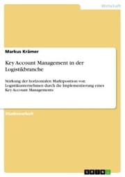 Cover von Key Account Management in der Logistikbranche