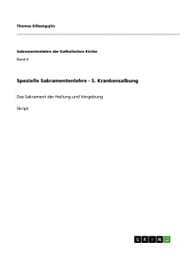 Cover von Spezielle Sakramentenlehre - 5. Krankensalbung