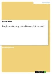 Cover von Implementierung einer Balanced Scorecard