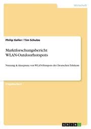 Cover von Marktforschungsbericht WLAN-Outdoorhotspots