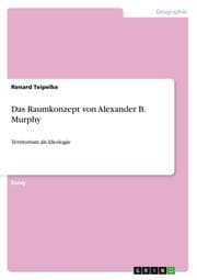 Cover von Das Raumkonzept von Alexander B.Murphy