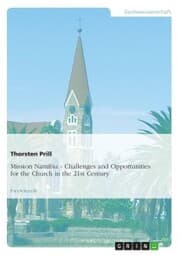 Cover von Mission Namibia. Challenges and Opportunities for the Church in the 21st Century