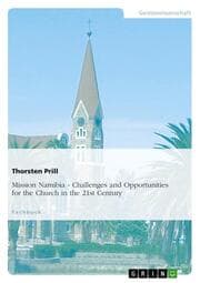 Cover von Mission Namibia - Challenges and Opportunities for the Church in the 21st Century