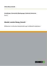 Cover von Wandel, sozialer Bezug, Umwelt