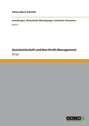 Cover von Sozialwirtschaft und Non-Profit-Management