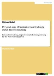 Cover von Personal- und Organisationsentwicklung durch Prozessberatung