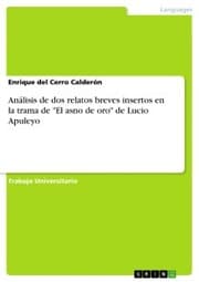 Cover von Análisis de dos relatos breves insertos en la trama de 'El asno de oro' de Lucio Apuleyo