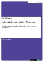 Cover von Onkologische und palliative Masterclass