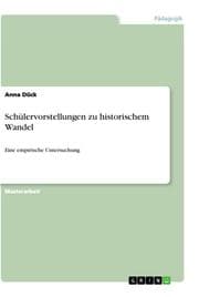 Cover von Schülervorstellungen zu historischem Wandel