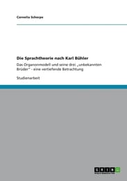 Cover von Die Sprachtheorie nach Karl Bühler