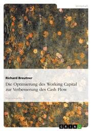 Cover von Optimierung des Working Capital als Instrument zur Verbesserung des Cash Flow