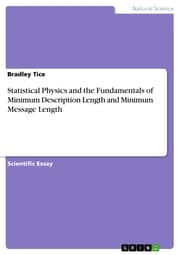 Cover von Statistical Physics and the Fundamentals of Minimum Description Length and Minimum Message Length