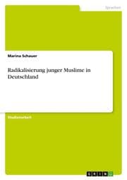 Cover von Radikalisierung junger Muslime in Deutschland