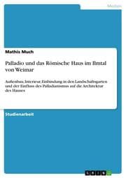 Cover von Palladio und das Römische Haus im Ilmtal von Weimar