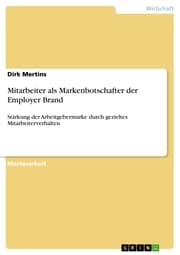 Cover von Mitarbeiter als Markenbotschafter der Employer Brand