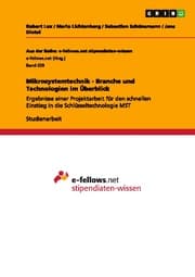 Cover von Mikrosystemtechnik - Branche und Technologien im Überblick