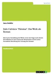 Cover von Italo Calvinos 'Palomar': ein Roman?