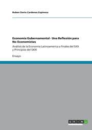Cover von Economía Gubernamental - Una Reflexión para No Economistas