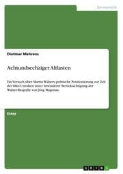 Cover von Achtundsechziger Altlasten