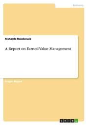 Cover von A Report on Earned Value Management