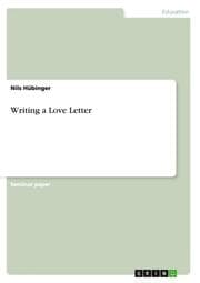 Cover von Writing a Love Letter
