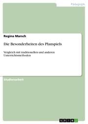 Cover von Die Besonderheiten des Planspiels