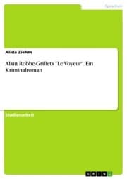Cover von Alain Robbe-Grillets 'Le Voyeur'. Ein Kriminalroman