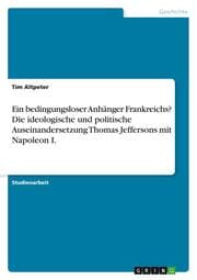 Cover von Ein bedingungsloser Anhänger Frankreichs?