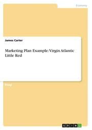 Cover von Marketing Plan Example: Virgin Atlantic Little Red