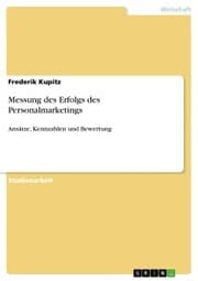 Cover von Messung des Erfolgs des Personalmarketings