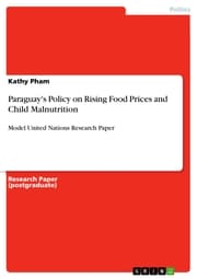 Cover von Paraguay's Policy on Rising Food Prices and Child Malnutrition